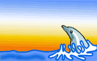 animación delfin