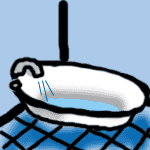 baño de tina