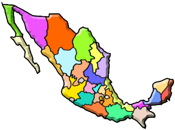 mapa republica mexicana